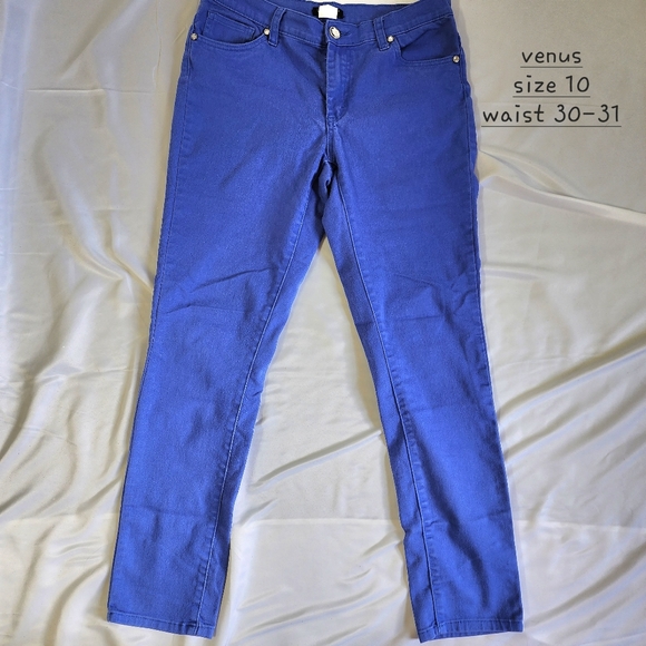 VENUS Denim - Venus jeans size 10 waist 30 skinny periwinkle blue color stretch